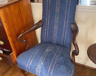 Pair of Hickory Chair armchairs 