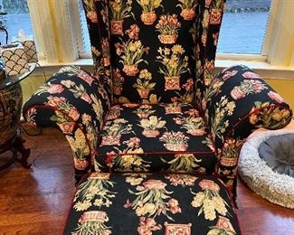 Rare style wing back chair