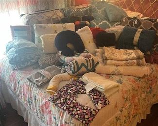 Linens, bedding, and fabrics