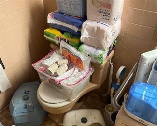 Toiletries and medical supplies