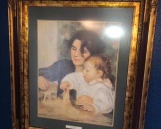 Gabrielle and Jean - Pierre Auguste Renoir