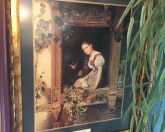 "Dreaming On The Windowsill" - August Fredrick Siegert