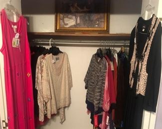 Lots of fine clothing!