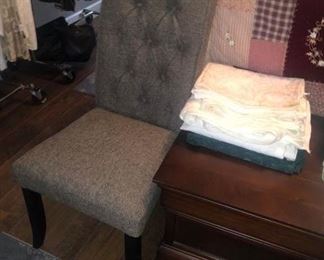 A pair of these parson's chairs