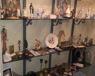 A large selection of Catholic items