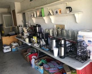 Lots of multiples in here too! Pitchers, carafes, coffee pots, etc.