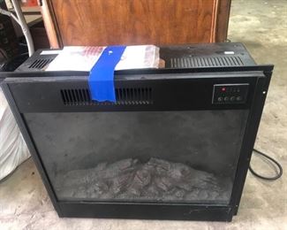 Electric heater insert w/papers