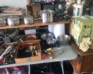 lots of nice cookware