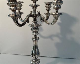 Sterling Silver candelabra by Lameyer Silver co.( 1905-1928) Germany