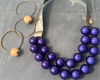 Necklace & bracelets by Lucia Odescalchi made in Italy $500.00