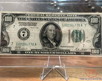 1928 $100 Gold Certificate(s)