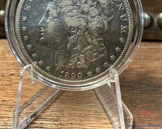 1890 CC Morgan Dollar