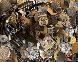 LARGE Collection of Vintage Pocket Watch FOBS