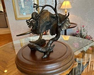 MARK HOPKINS “Ancient of Days” Signed Bronze Sculpture - Limited Edition (254 / 750)