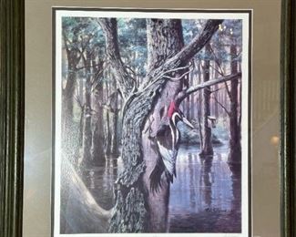 Ducks Unlimited Signed Limited Edition “Hidden Treasure” by RJ MCDONALD
