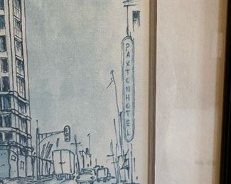 Original OMAHA Artwork by WILLIAM FOX