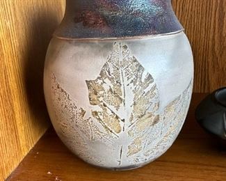 Signed Raku Pottery by PATRICIA SCHEMMER
