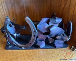 Horsehoe Metal Art