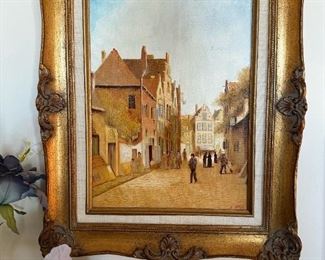 Original Oil on Canvas Signed E MAAS