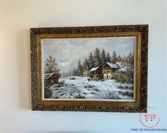 Original Oil on Canvas by ALBRECHT BRINKMANN (Germany)
