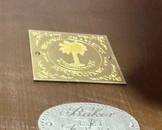 BAKER Historic Charleston Duncan Phyfe Hall Table
