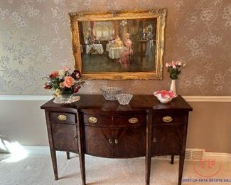HENREDON “Rittenhouse” Chippendale Style Sideboard / Buffet
