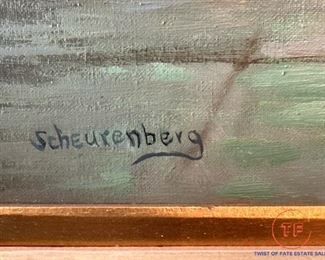 Original Oil on Canvas by HEINZ SCHURENBERG
