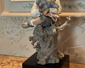 LLADRO Signed Limited Edition "TREE CLIMBERS" Figurine