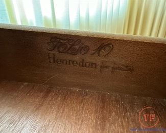 HENREDON Folio Series 10 Kidney Shaped Desk			
