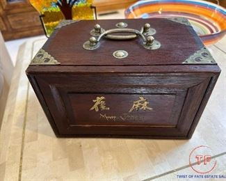 Vintage Chinese MAH JONGG