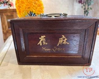 Vintage Chinese MAH JONGG