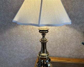 STIFFEL Bronze Scrolling Table Lamps
