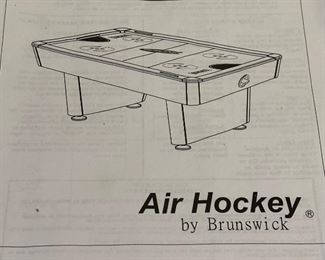 Brunswick Air Hockey Table