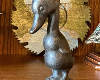 Vintage HUBLEY Cast Iron Paper Weight