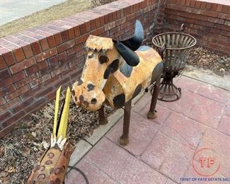 Metal Yard Art Displays