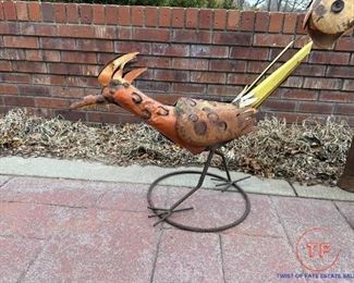 Metal Yard Art Displays