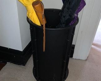 Iron umbrella stand Italy