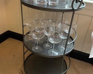 Metal shelf -bar ware