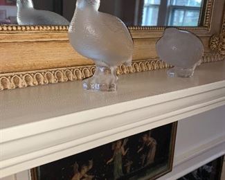 Lailique quails or partridges 