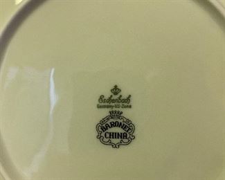 Germany dessert plates