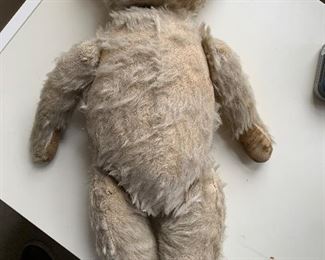 Antique mohair teddy bear
