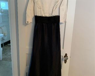 Vintage Swan Ball gown