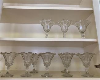 Fancy parfait dishes