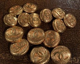 Chanel buttons