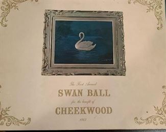 1st Swan Ball program 1963