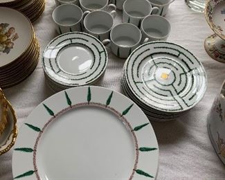 Justin Terzi dinnerware