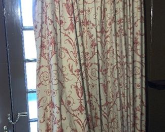 Huge linen drapes