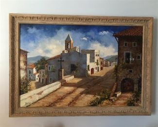 Tuscan Oil Painting