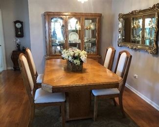 Dining Table, China Cabinet