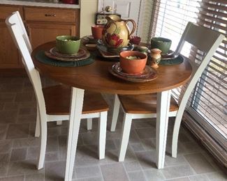Kitchen Table, 2 Chairs